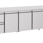 700 TABLE RÉFRIGÉRÉE 3 PORTES 2 TIROIRS ENERGY LINE - Combisteel