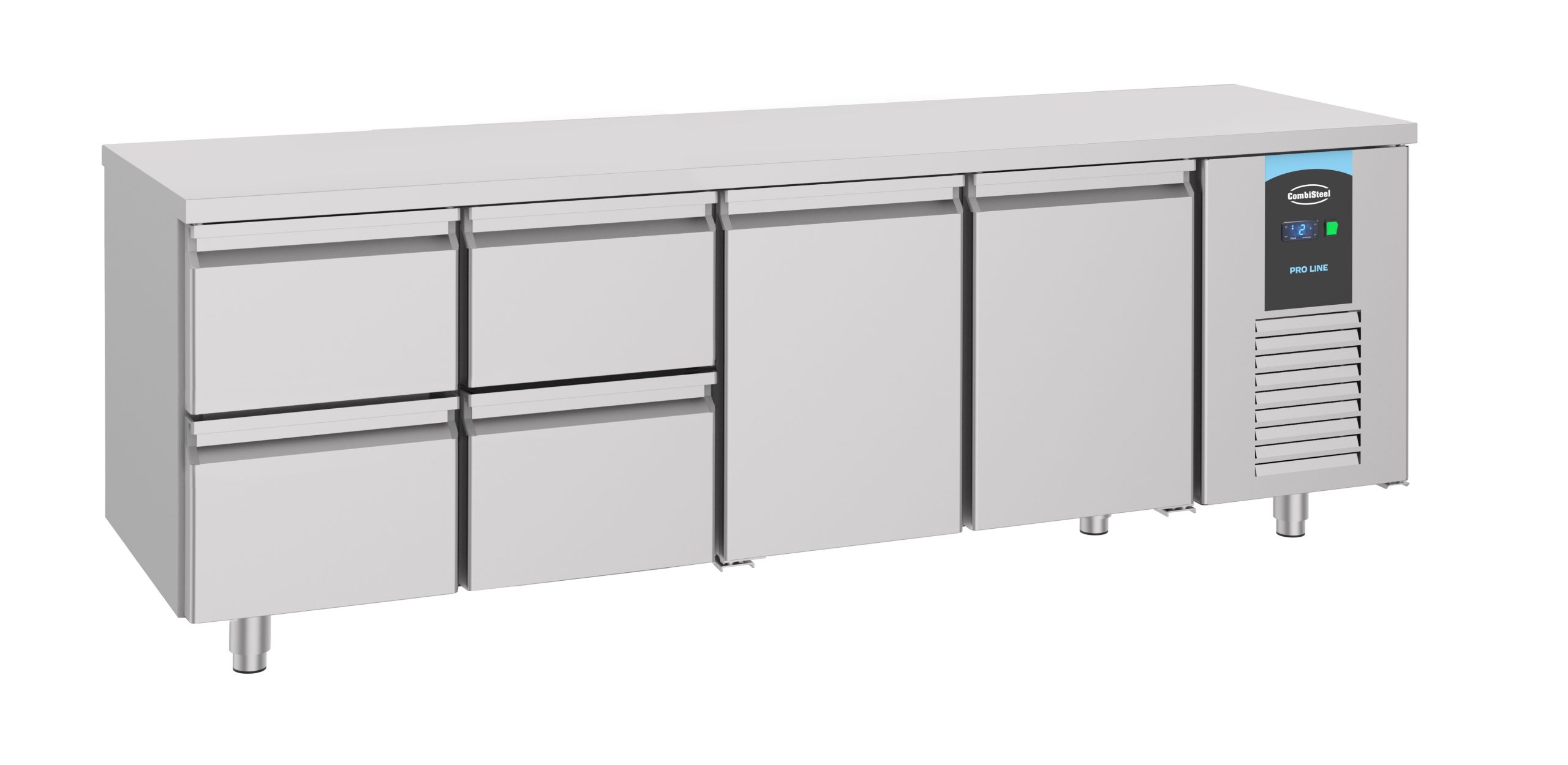 700 TABLE RÉFRIGÉRÉE 2 PORTES 4 TIROIRS ENERGY LINE - Combisteel 700 TABLE RÉFRIGÉRÉE 2 PORTES 4 TIROIRS ENERGY LINE - Combisteel – Image 1