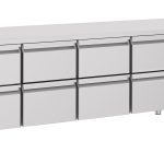 700 TABLE RÉFRIGÉRÉE 8 TIROIRS ENERGY LINE - Combisteel