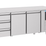 700 TABLE RÉFRIGÉRÉE 2 PORTES 3 TIROIRS ENERGY LINE - Combisteel