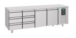 700 TABLE RÉFRIGÉRÉE 2 PORTES 6 TIROIRS ENERGY LINE - Combisteel