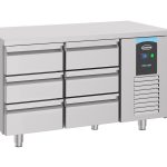 700 TABLE RÉFRIGÉRÉE 6 TIROIRS ENERGY LINE - Combisteel