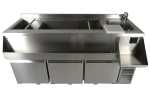 TABLE RÉFRIGÉRÉE 3 PORTES AVEC BAR À COCKTAILS - Combisteel – Image 3