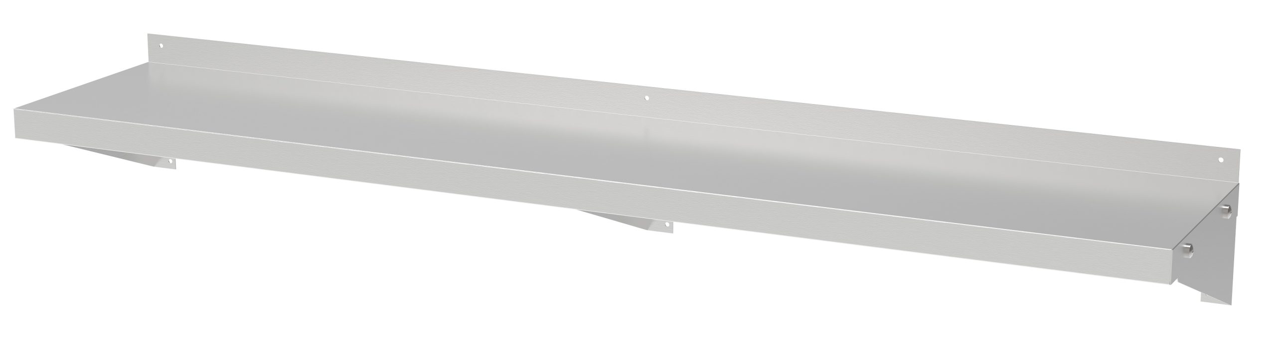 400 ÉTAGÈRE MURALES EN INOX 1400 INCL. CONSOLES - Combisteel 400 ÉTAGÈRE MURALES EN INOX 1400 INCL. CONSOLES - Combisteel – Image 1