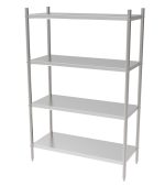 ÉTAGÈRES 4 LEVELS DÉMONTABLE 900 - Combisteel