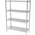 ÉTAGÈRES 4 LEVELS DÉMONTABLE 1000 - Combisteel