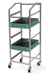 TROLLEY POUR PANIERS DE LAVAGE 500x500 - Combisteel