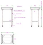 BILLOT BLOC DE DÉCOUPAGE EN POLYÉTHYLÈNE 50MM ÉPAISSEUR - Combisteel – Image 2