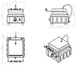 APPAREIL À GAUFRE - Combisteel – Image 2