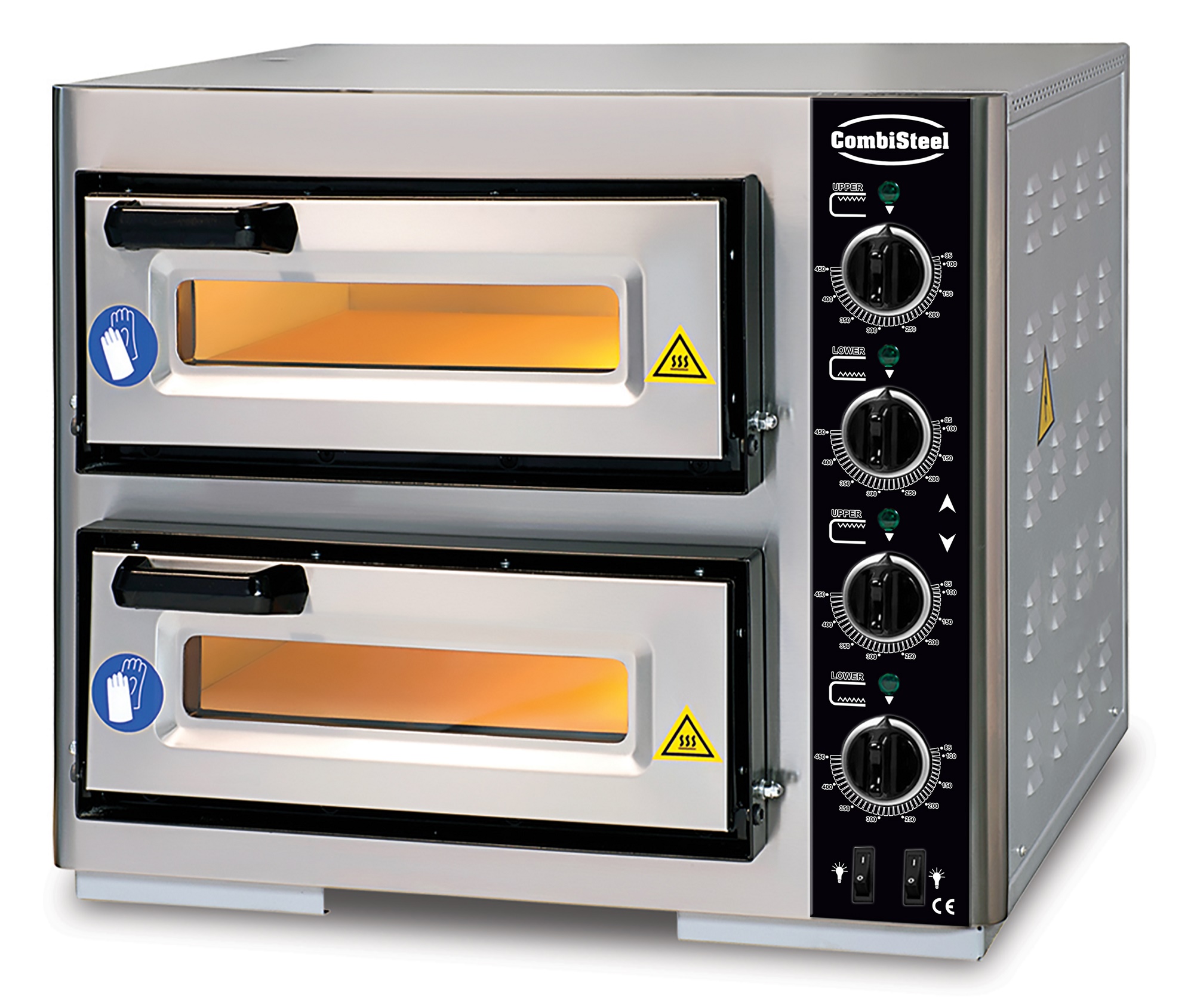 ELEC. FOUR À PIZZA DOUBLE 2 X 1 - Combisteel ELEC. FOUR À PIZZA DOUBLE 2 X 1 - Combisteel – Image 1