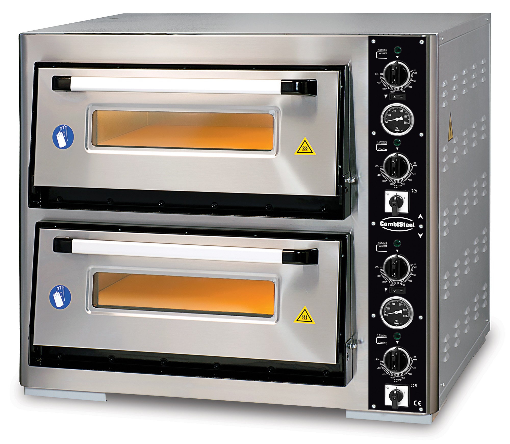 ELEC. FOUR À PIZZA DOUBLE 2 X 4 - Combisteel ELEC. FOUR À PIZZA DOUBLE 2 X 4 - Combisteel – Image 1
