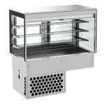 DROP-IN VITRINE CUBIQUE RÉFRIGÉRÉE - ROLL-UP 3/1 - Combisteel