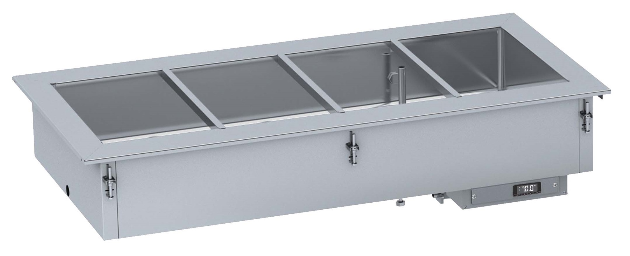 DROP-IN BAIN-MARIE 4/1 - REMPLISSAGE D’EAU MANUEL - Combisteel DROP-IN BAIN-MARIE 4/1 - REMPLISSAGE D’EAU MANUEL - Combisteel – Image 1
