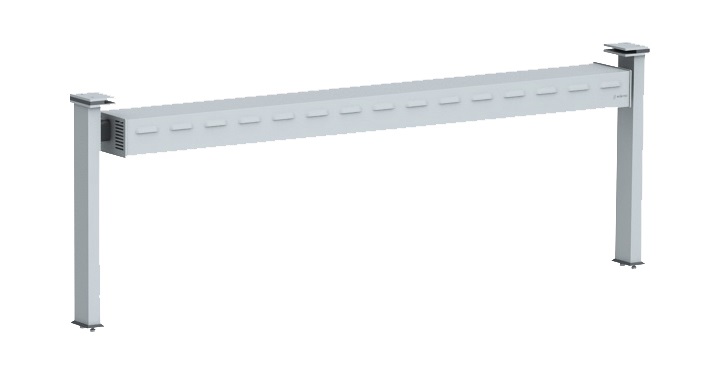 PRÉSENTOIR AVEC LUMIÈRE CHAUDE PAR CERAMIQUE 3/1 - Combisteel PRÉSENTOIR AVEC LUMIÈRE CHAUDE PAR CERAMIQUE 3/1 - Combisteel – Image 1