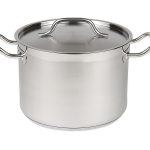 CASSEROLE EN ACIER INOXYDABLE + COUVERCLE ø40 31L - Combisteel