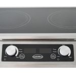 DROP-IN CUISINIÈRE À INDUCTION 2 ZONES CONVIENT UNIQUEMENT AUX POÊLES À INDUCTION - Combisteel