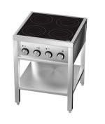 CUISINIÈRE À INDUCTION 4 ZONES AVEC ESSOUS OUVERT - Combisteel – Image 3