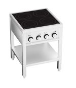 CUISINIÈRE À INDUCTION 4 ZONES AVEC ESSOUS OUVERT - Combisteel – Image 5