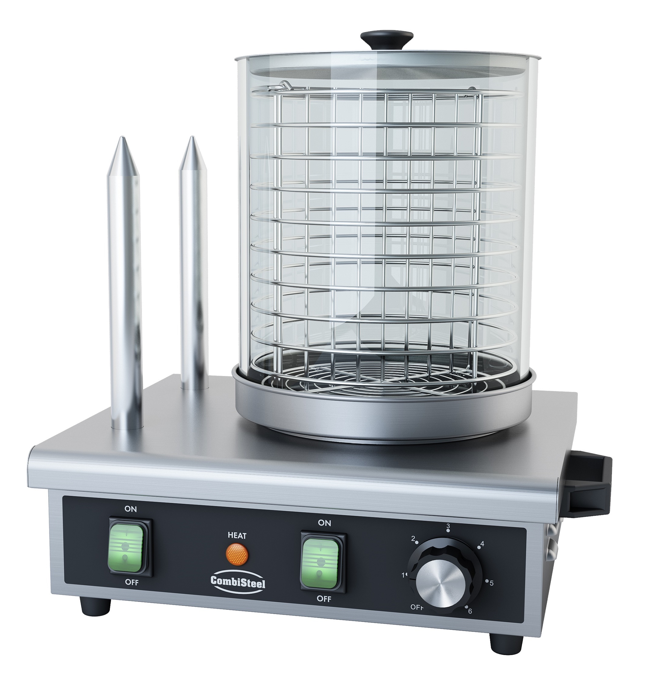 MACHINE À HOT DOG AVEC 2 PLOTS - Combisteel MACHINE À HOT DOG AVEC 2 PLOTS - Combisteel – Image 1