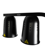 LAMPE CHAUFFANT NOIRE - Combisteel – Image 5