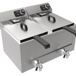 FRITEUSE POSABLE ÉLECTRIQUE 2X8L 2X3KW - Combisteel