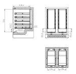 RAFRAÎCHISSEURS À VIN 100L DUAL ZONE - Combisteel – Image 4