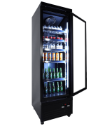 RÉFRIGÉRATEUR 1 PORTE EN VERRE NOIR CEB-500R BL - Combisteel – Image 6