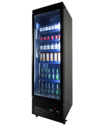 RÉFRIGÉRATEUR 1 PORTE EN VERRE NOIR CEB-500R BL - Combisteel – Image 3