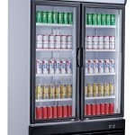 RÉFRIGÉRATEUR 2 PORTES EN VERRE 800L - Combisteel