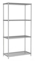 ÉTAGÈRES 4 LEVELS 900 DÉMONTABLE - Combisteel