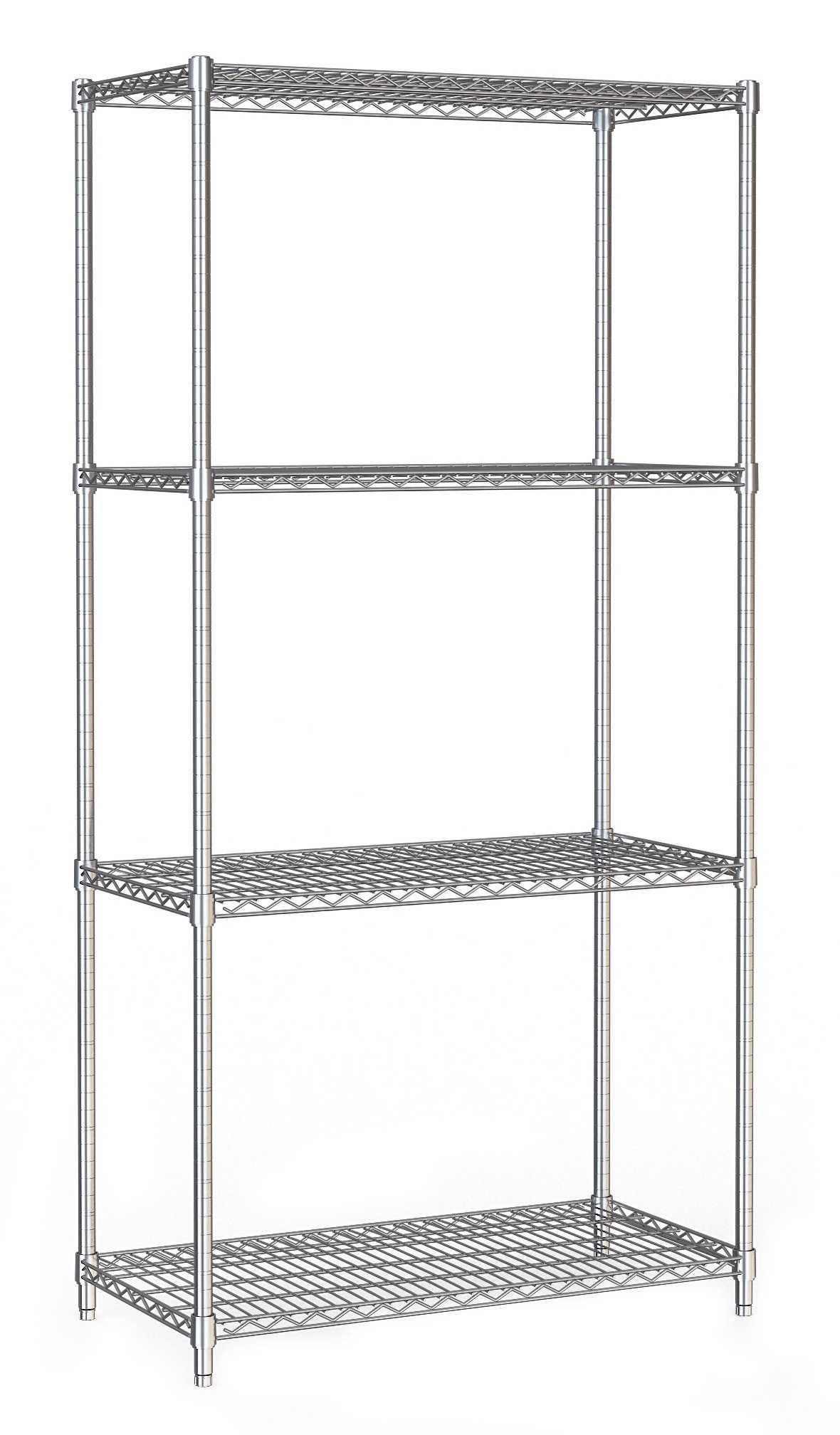 ÉTAGÈRES 4 LEVELS 900 DÉMONTABLE - Combisteel ÉTAGÈRES 4 LEVELS 900 DÉMONTABLE - Combisteel – Image 1