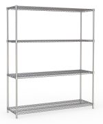 ÉTAGÈRES 4 LEVELS 1500 DÉMONTABLE - Combisteel