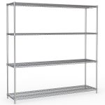ÉTAGÈRES 4 LEVELS 1800 DÉMONTABLE - Combisteel