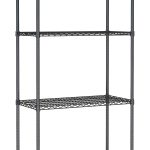 ÉTAGÈRES 4 LEVELS 900 NOIR DÉMONTABLE - Combisteel