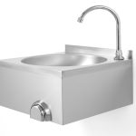 LAVABO COMMANDE AU GENOU - Combisteel