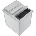 BAC À GLACE ENCASTRABLE EN ACIER INOXYDABLE - Combisteel