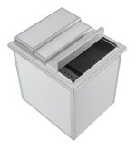 BAC À GLACE ENCASTRABLE EN ACIER INOXYDABLE - Combisteel