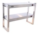ÉTAGÈRE CHAUFFANTE EN HALOGENE 2 NIVEAUX 900 DÉMONTABLE - Combisteel – Image 5