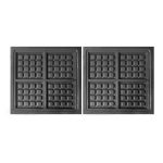GAUFRIER ROTATIF 4PCS GAUFRE DE BRUXELLES - Combisteel – Image 3