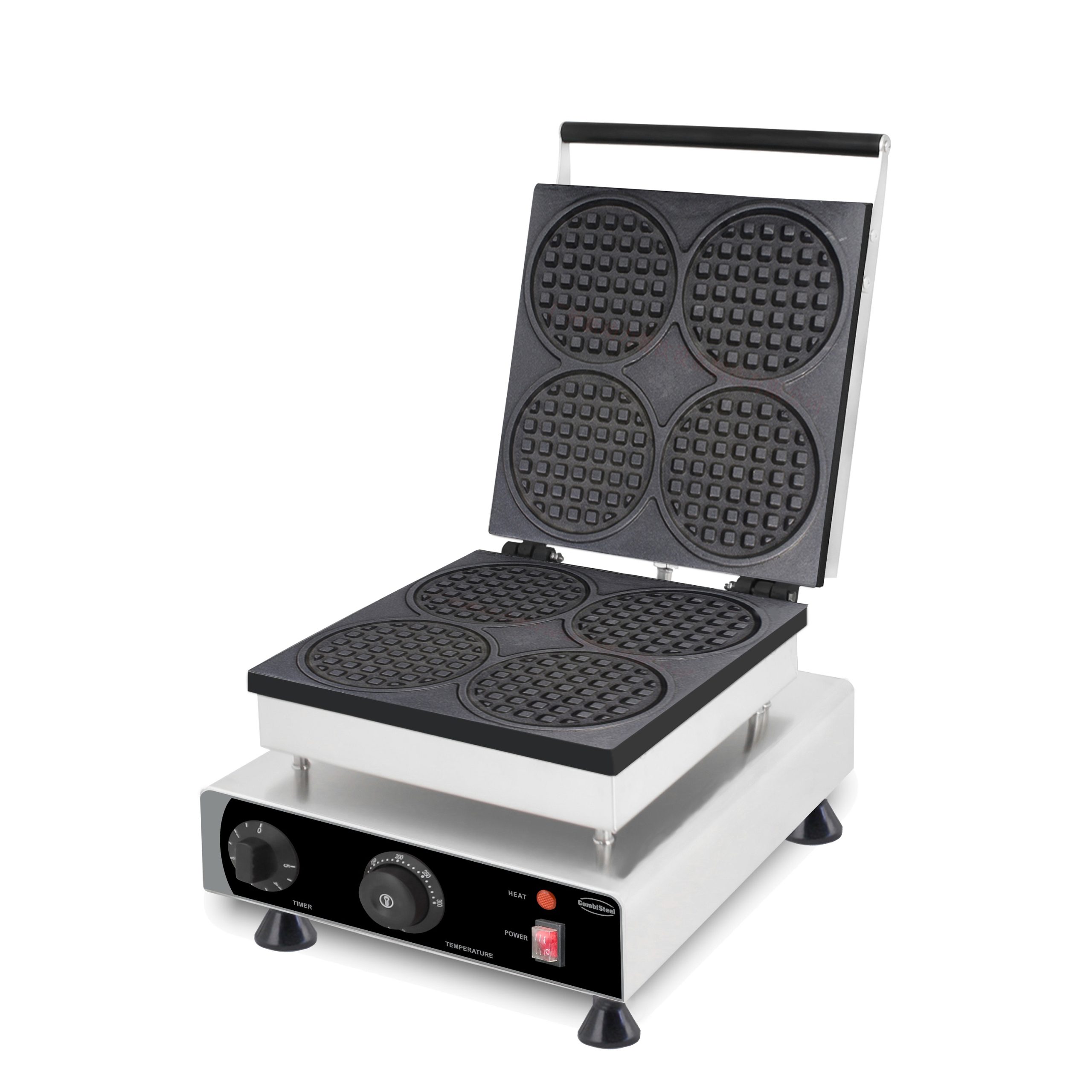 GAUFRIER 4PCS GAUFRES RONDES - Combisteel GAUFRIER 4PCS GAUFRES RONDES - Combisteel – Image 1