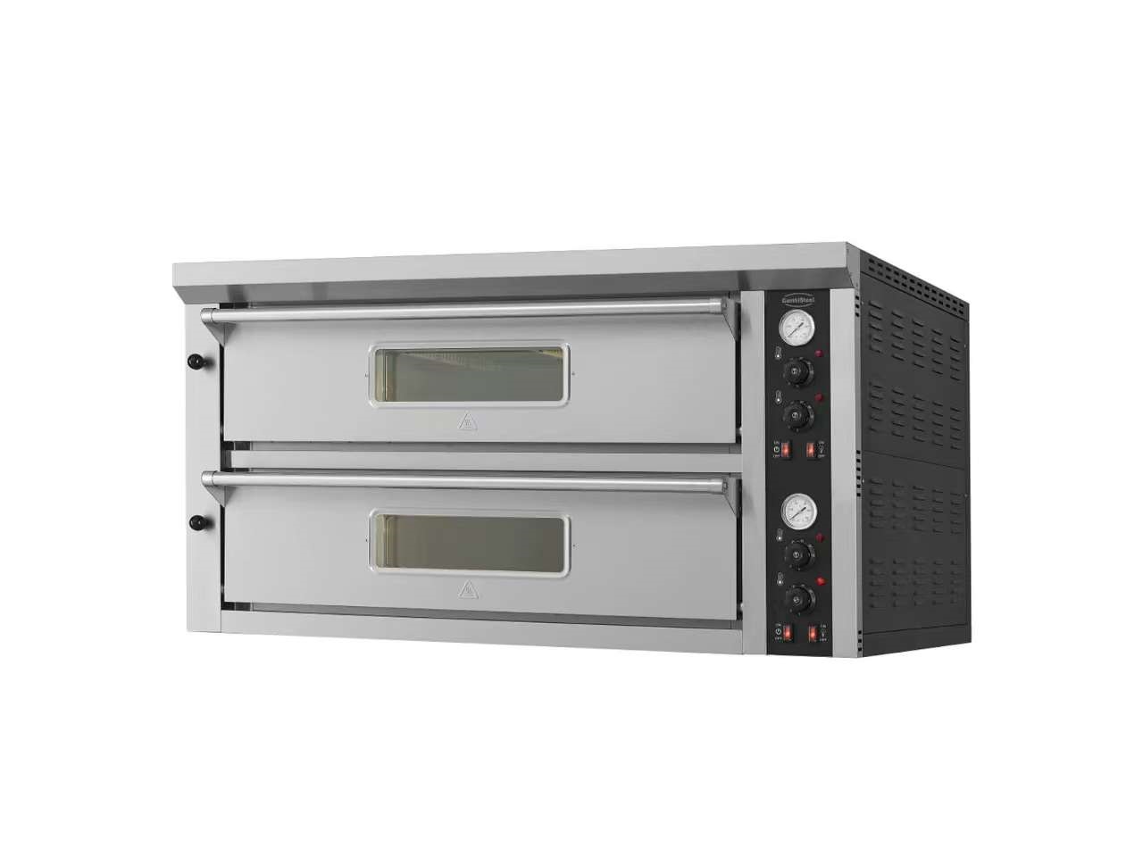 ELEC. FOUR À PIZZA DOUBLE 2 X 6 - Combisteel ELEC. FOUR À PIZZA DOUBLE 2 X 6 - Combisteel – Image 1