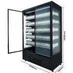 CHAMBRE FROIDE MURALE LUKE 1.3 - Combisteel – Image 5