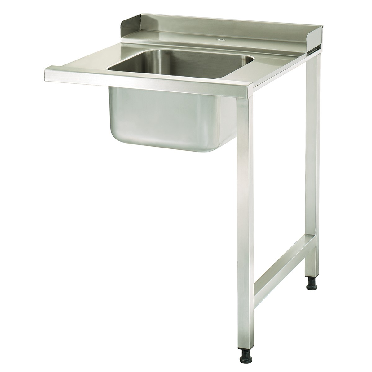 Table lave-vaisselle - 90 x 75 cm - droite - avec évier et étagère de rangement Table lave-vaisselle - 90 x 75 cm - droite - avec évier et étagère de rangement - Maxima – Image 1