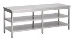 600 PLAN DE TRAVAIL 2 ÉTAGÈRES 2900 - Combisteel