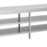 600 PLAN DE TRAVAIL 2 ÉTAGÈRES 2600 - Combisteel
