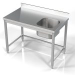 700 BLOC-ÉVIER 1 À DROIT 1200 - Combisteel