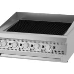 Premium chargrill - 5 zones - unité double - profondeur 90 cm - gaz - Maxima