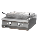 Premium gril en pierre de lave - unité double - profondeur 90 cm - gaz - Maxima