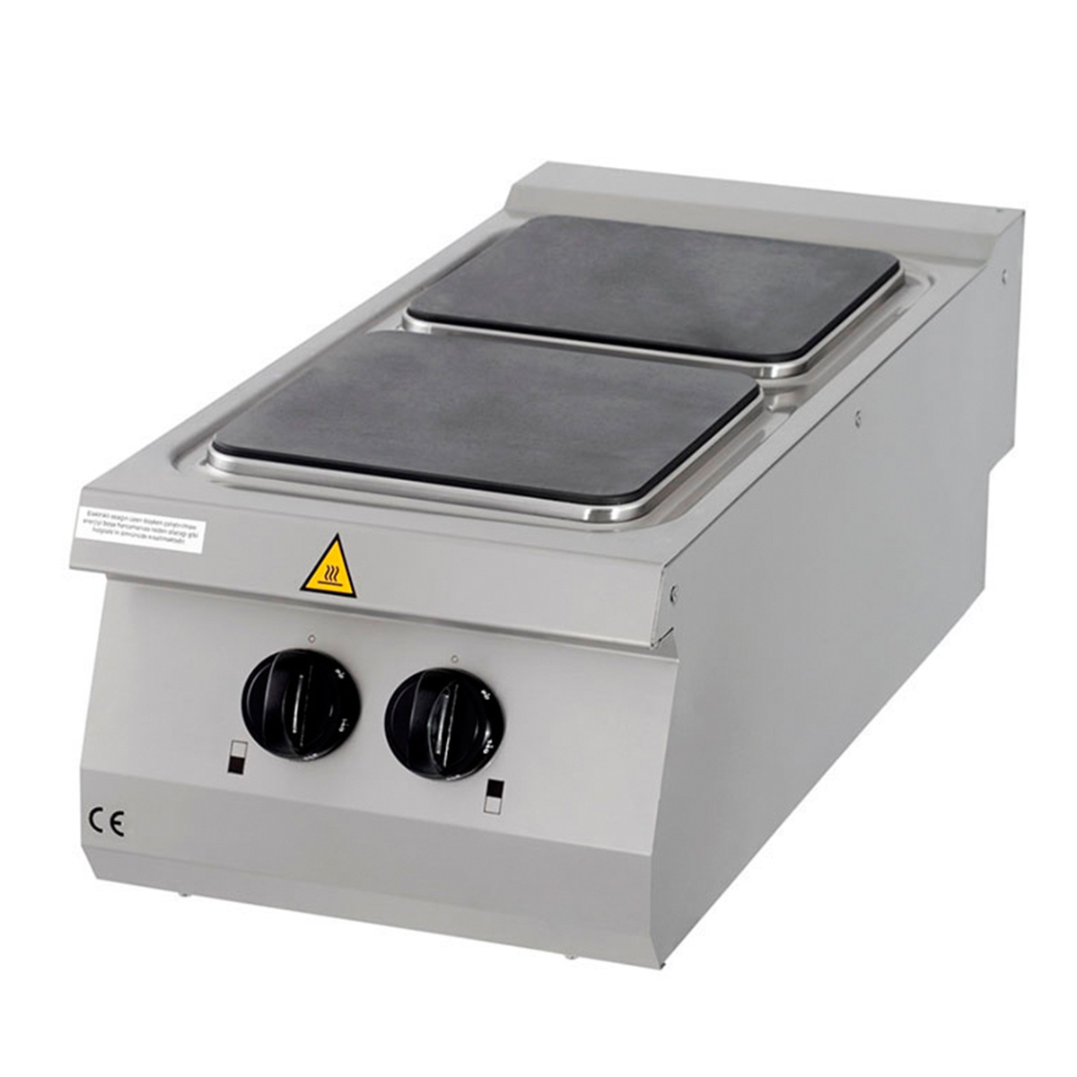 Premium cuisinière - 2 brûleurs - unité simple - profondeur 90 cm - électrique Premium cuisinière - 2 brûleurs - unité simple - profondeur 90 cm - électrique - Maxima – Image 1