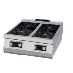 Premium cuisinière à induction - 4 brûleurs - unité double - profondeur 90 cm - électrique - Maxima